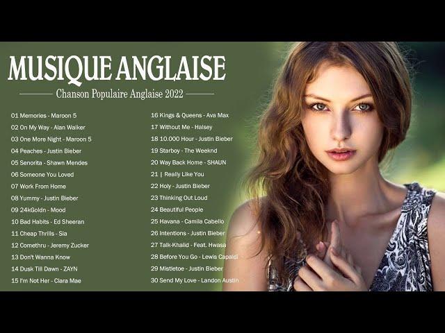 Playlist Chanson Anglaise 2022 Chansons Anglaises 2022  Meilleur Musique Anglaise 2022