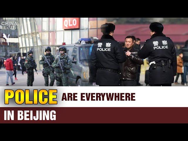 Reports of Black-Clad Officers in Beijing: Atmosphere More Frightening than June 4 | China Truths