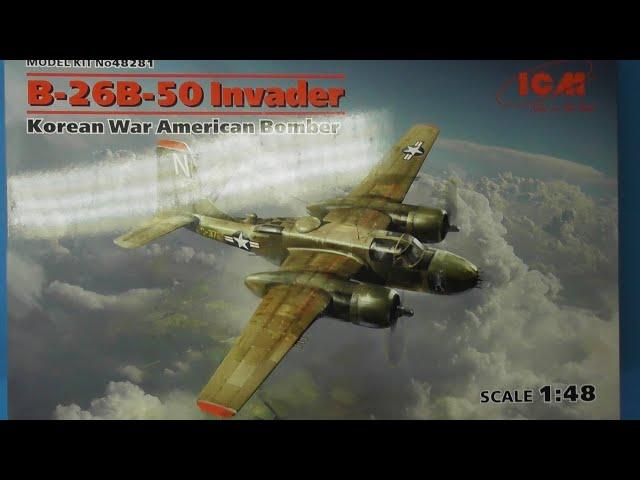 Sprue Review ICM 1/48 B-26/B-50 Invader