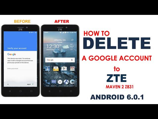 HOW TO FRP BYPASS GOOGLE ACCOUNT FROM ZTE Z831 ANDROID 6 0 1