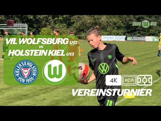 Holstein Kiel U13 vs VfL Wolfsburg U13 (15-09-2024) NordCup in Sittensen - Best of Highlights