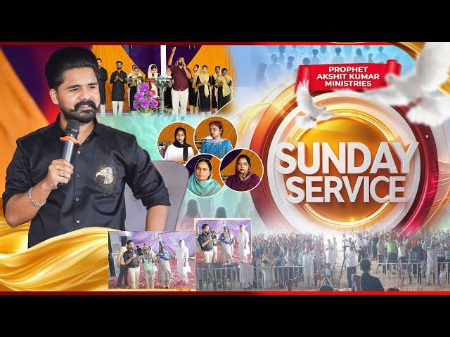 SUNDAY  LIVE SERVICE -PROPHET AKSHIT KUMAR-RAJPURA CHURCH