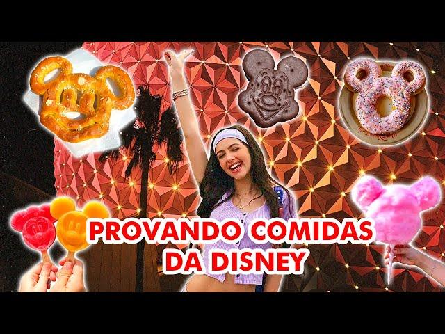 PROVEI COMIDAS DA DISNEY!