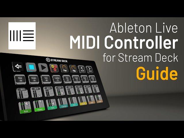 Ableton Live MIDI Controller for Stream Deck Guide