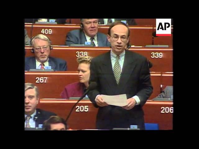 FRANCE: EUROPEAN UNION PARLIAMENT / JACQUES SANTER