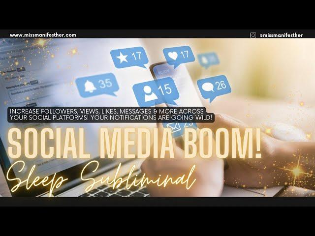  FAMOUSSocial Media Fame Sleep Subliminal 