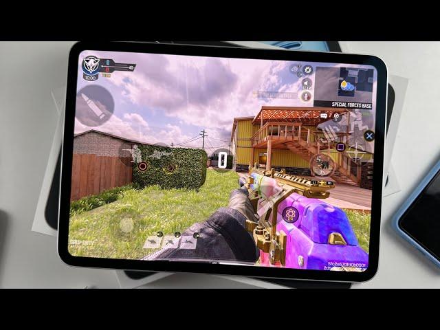 iPad Pro M4 Call Of Duty Mobile 120fps Gameplay & Graphics (Handcam)