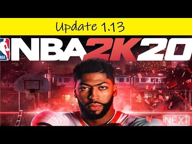 NBA 2K20 • Update 1.13