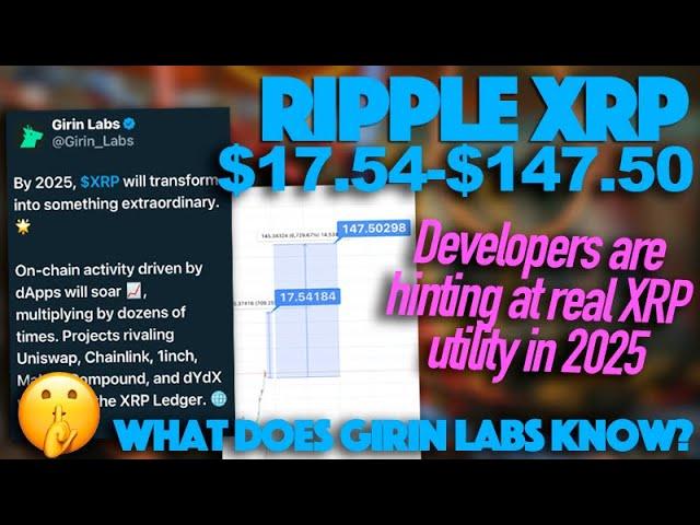 Ripple XRP: Are Developers Hinting At XRP Utility In 2025? Is XRP Between $17.54-$147.50 Possible?