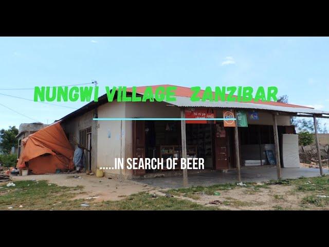 Деревня Нунгви на Занзибаре. Где купить пива? Nungwi Village Zanzibar. In search of beer.