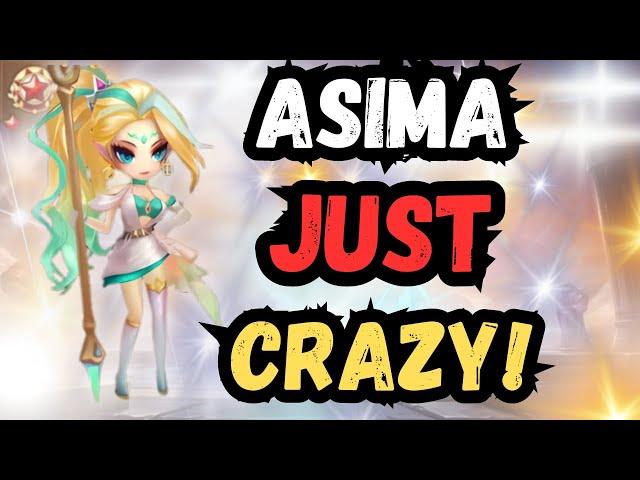 Asima is Just Crazy! VERY STRONG UNITY! Summoners War