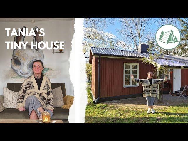 Tania bor i et Tiny House | Helårsbolig | Hvad kostede det?