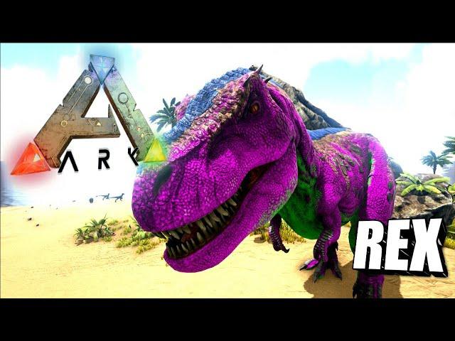 Taming A Rex With A SLINGSHOT! | Ark Survival Evolved | The Island