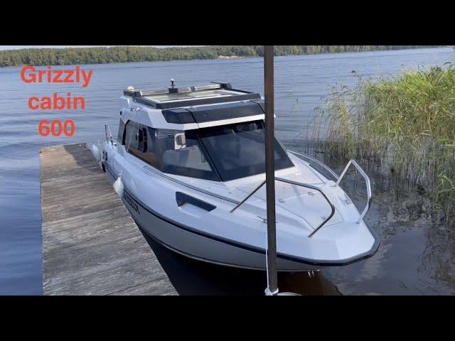 Прежде чем купить катер grizzly cabin 600 посмотри это видео!