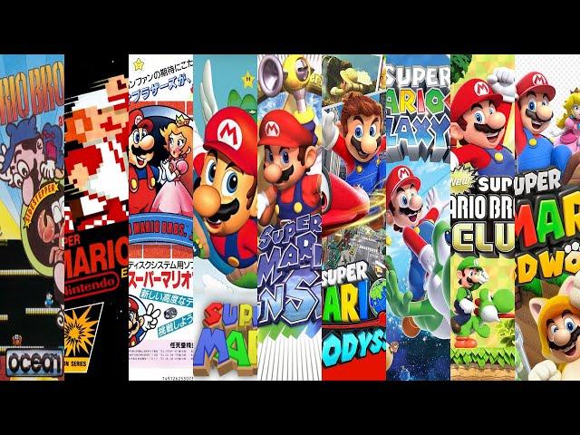 The Evolution of Super Mario Games (1983-2021)