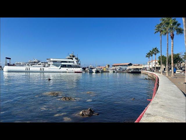 Lifes Worldwide Adventures is live from Paphos Harbour on Cyprus Island