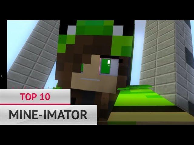  TOP 10 MINE-IMATOR INTRO TEMPLATES | MINECRAFT MI MC 