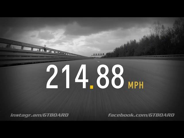 Top speed Chevrolet Corvette ZR1 339 km/h 212 mph on Papenburg Highspeed Oval in Germany