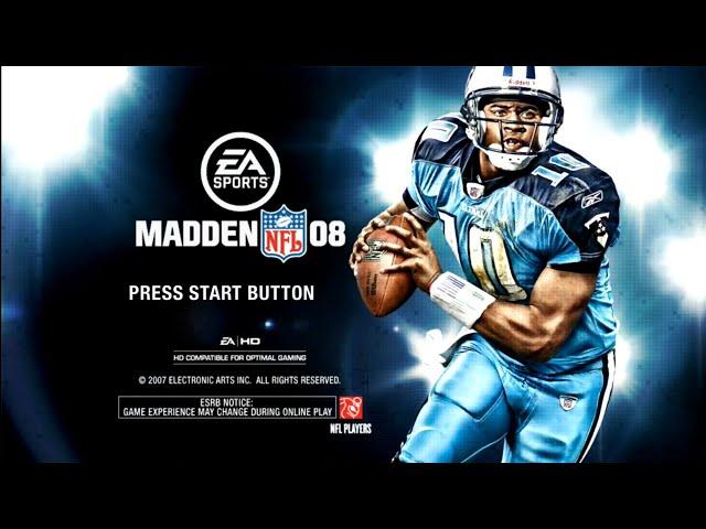 Madden NFL 08 -- Gameplay (PS3)