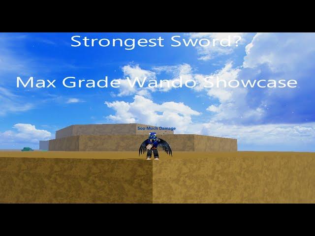 Strongest Sword? [Blox Fruits] Max Grade Wando Showcase