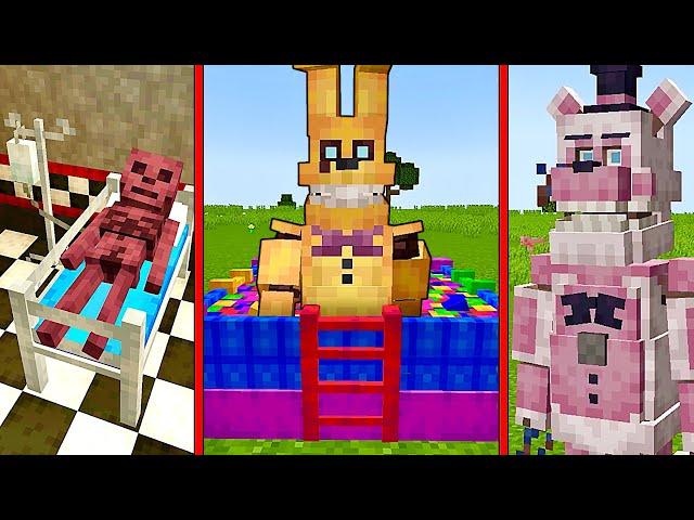 КНИГИ ФНАФ МОД в МАЙНКРАФТ FNAF Minecraft