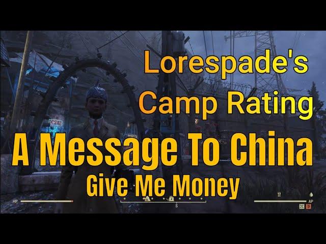 Fallout 76 Camp Rating Traps In Taiwan With Lorespade The Camp Raider