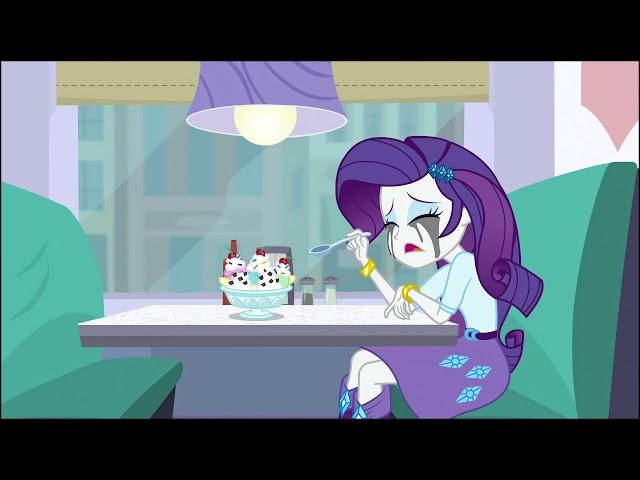 MLP:EQG - Sad Rarity Eating Ice cream [Ger][1080p / No Watermarks]