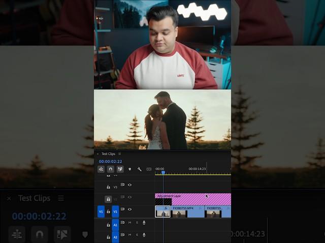 The BEST Way to Colour Grade in Premiere Pro #colour #premierepro #editing