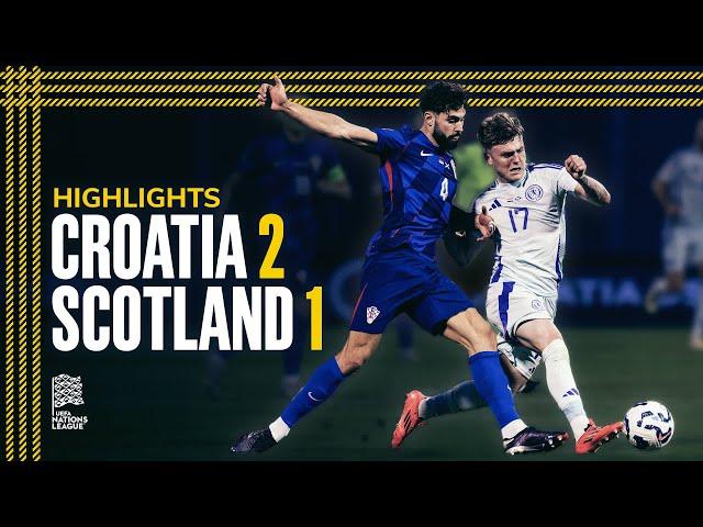 Croatia 2-1 Scotland | 2024 UEFA Nations League Highlights