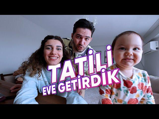 Tatili eve getirdik!!