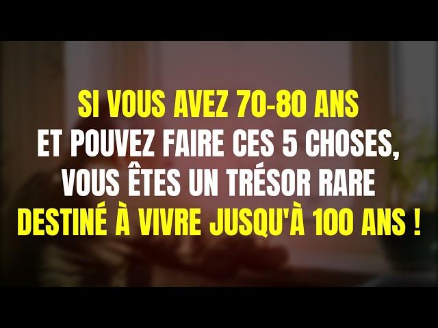 Si Vous Avez Entre 70 et 80 Ans et Pouvez Encore Faire Ces 5 Choses, Vous Êtes une Perle Rare !