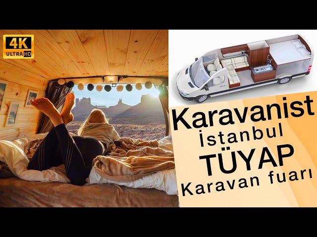 Karavan fuarı - karavanist adam - karavan hayatı - nomadic fanatic - caravan - motorhome