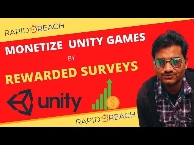 Monetize your Unity Games  with Rewarded Surveys: Rapido Reach Quick Integration | Nested Mango