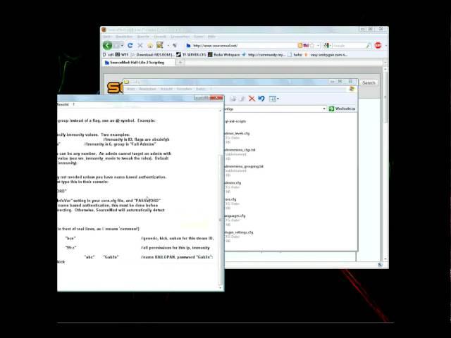 Admin-Addon / Plugins für den Server - Sourcemod - Tutorial - 1/2