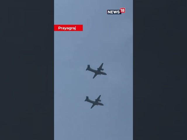 Indian Air Force's Stunning Air Show Over Maha Kumbh Mela On The Final Day! | Maha Kumbh | N18K