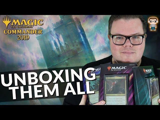 Which Deck Should I Buy? | Commander 2019 Unboxing | Magic the Gathering