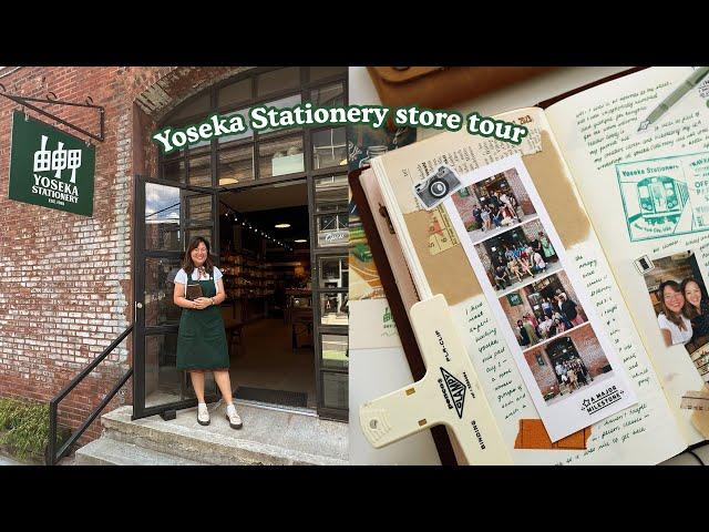 Yoseka Stationery Store Tour in Brooklyn, New York  | Abbey Sy