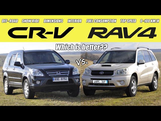 Toyota RAV4 vs. Honda CR-V (GEN 2)  Big comparison!