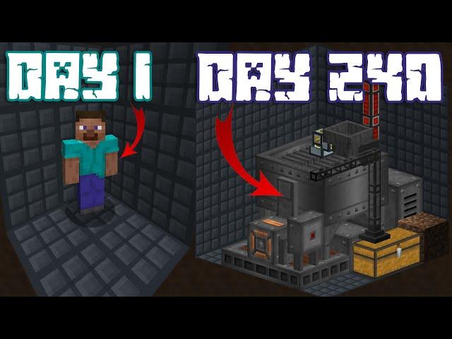 How Hard is it to Beat Compact Claustrophobia? (Minecraft Modpack) Part 1