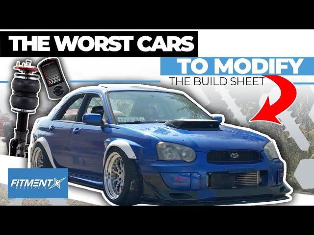 Worst Types of Cars to Modify | The Build Sheet