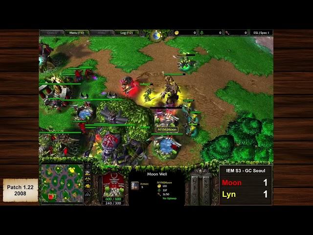 Moon (N) vs. Lyn (O) on Ancient Isles - Lower Bracket Semifinal - IEM Global Challenge Seoul