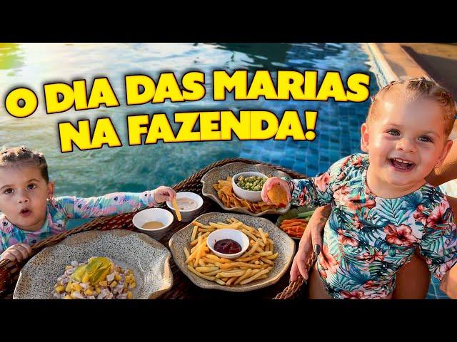 UM DIA COM AS MARIA'S NA FAZENDA TALISMÃ!!!