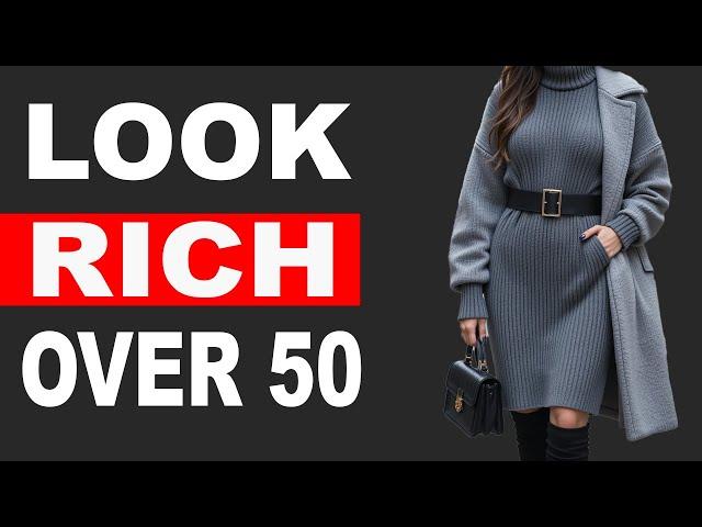 "How to Look Rich and Stylish Over 50 with Easy Fashion Tips!"