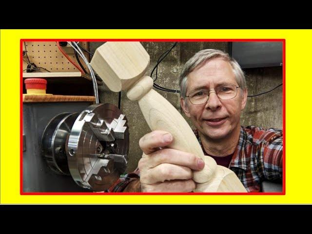 Start to Finish!  Turning a Spindle on my CNC Wood Lathe, Also a new user friendly CAM program.