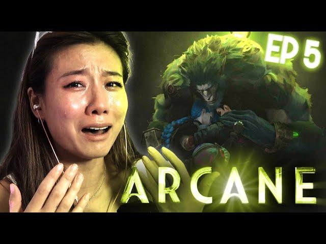 I'M EMOTIONALLY UNWELL BUT HAPPY? :D | Arcane Season 2 Episode 5 "Blisters and Bedrock" *Reaction*