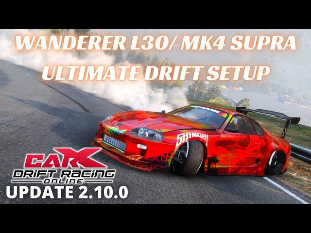 CarX Drift Racing Online - Best Wanderer L30 / MK4 Supra Ultimate Drift Setup PS4/XBOX/PC