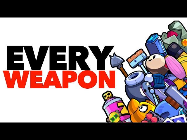 Ranking EVERY Brawl Stars Weapon...