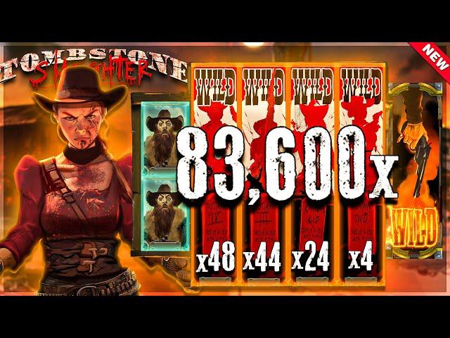INSANE 83,000X WIN On TOMBSTONE SLAUGHTER!! (NEW)