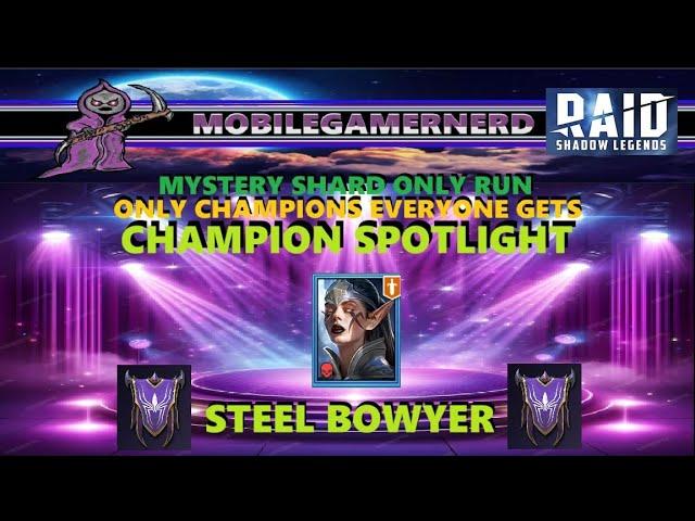 (Steel Bowyer) Raid Shadow Legends F2P Champion Spotlight