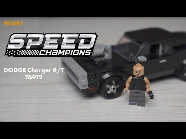 Додж Доминика Торетто  | ОБЗОР LEGO SPEED CHAMPIONS 76912 Dodge Charger R/T